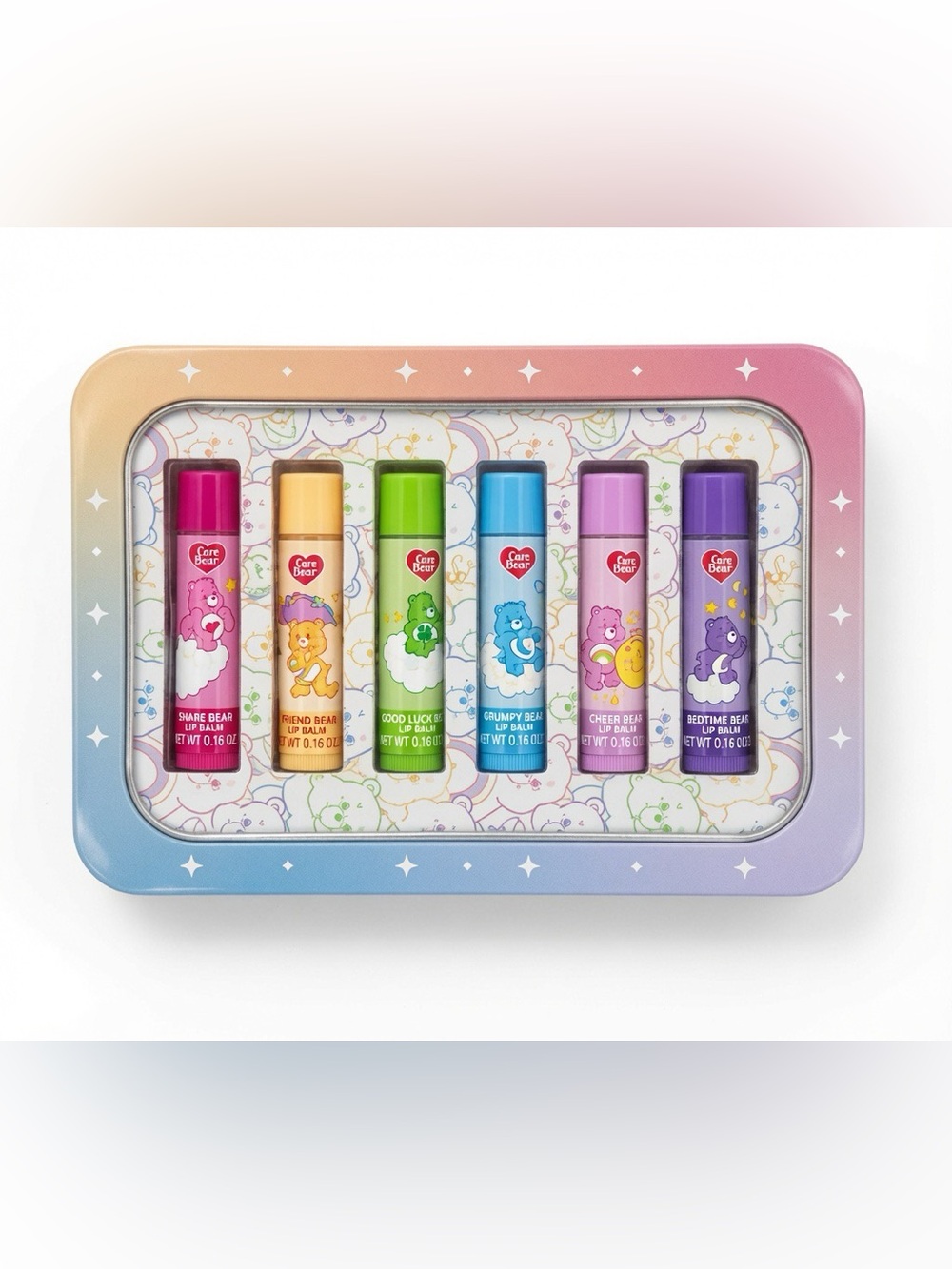 Care Bears flavored lip balm set